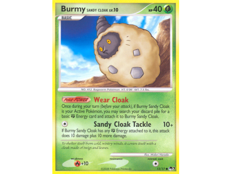 Burmy Sandy Cloak
