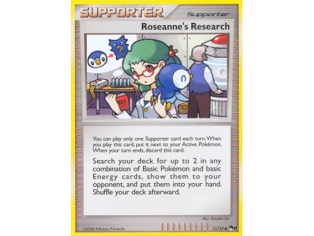 Roseanne's Research