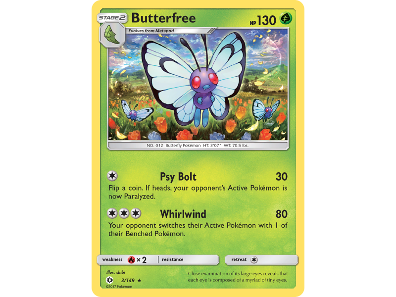 Butterfree (Reverse Holo)