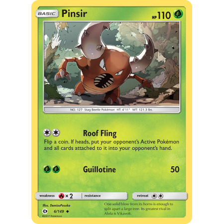 Pinsir (Reverse Holo)