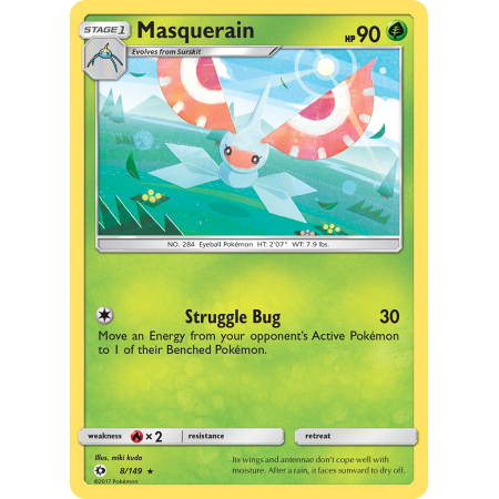 Masquerain (Reverse Holo)