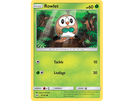 Rowlet (Reverse Holo)
