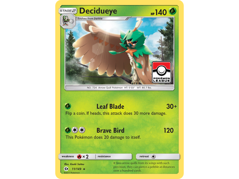 Decidueye (Reverse Holo)
