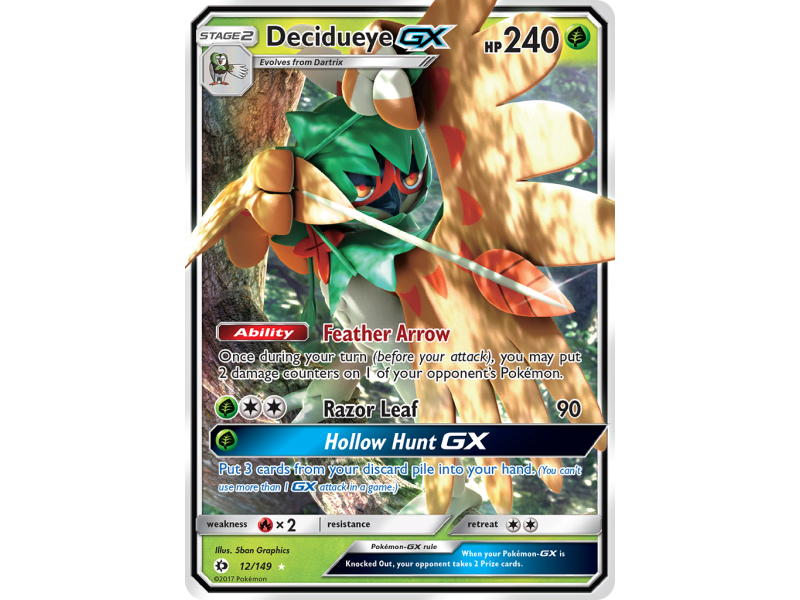Decidueye-GX (Holo)