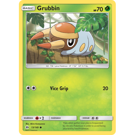 Grubbin (Reverse Holo)