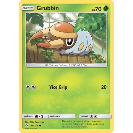 Grubbin (Reverse Holo)