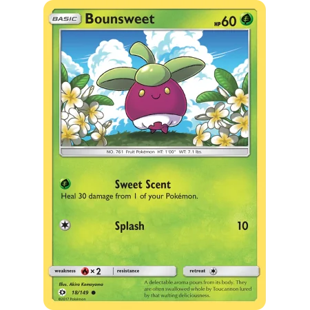 Bounsweet (Reverse Holo)
