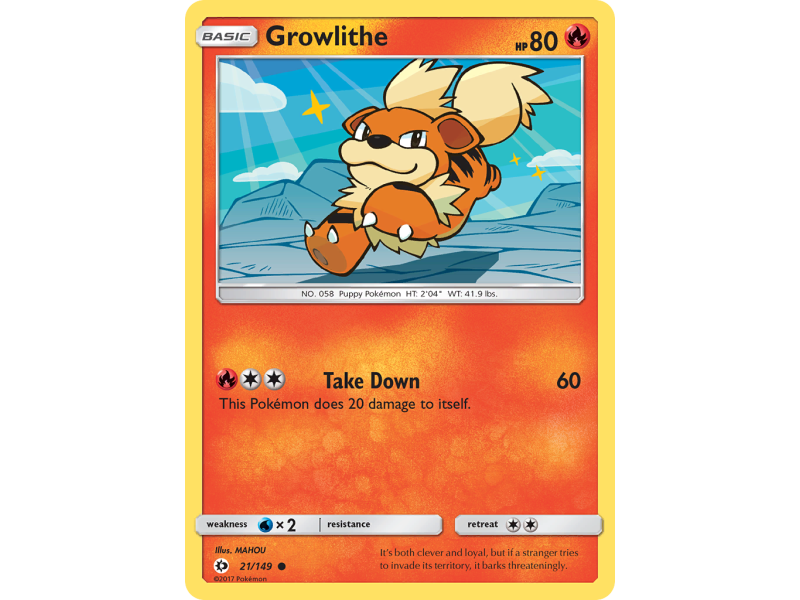 Growlithe (Reverse Holo)