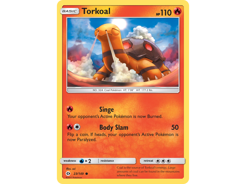 Torkoal (Reverse Holo)