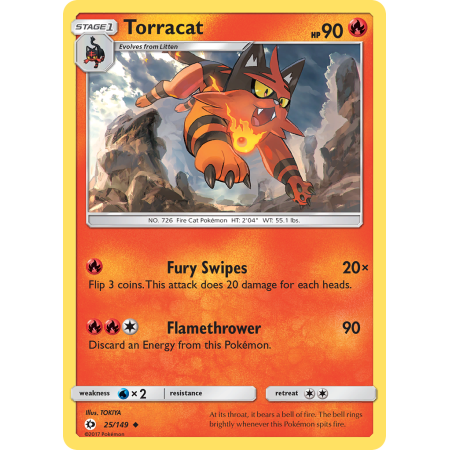 Torracat (Reverse Holo)