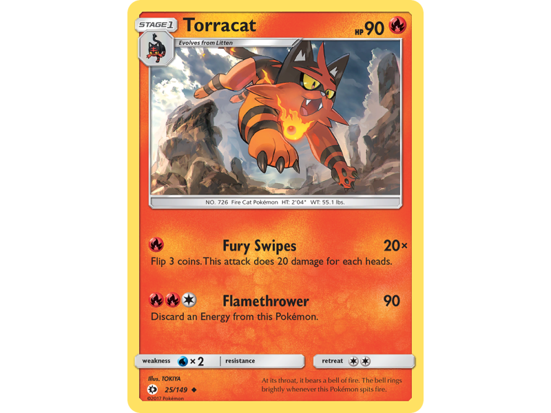 Torracat (Reverse Holo)