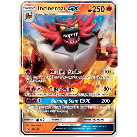 Incineroar-GX (Holo)