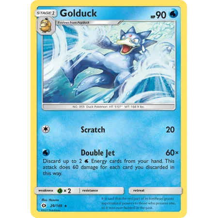 Golduck (Reverse Holo)