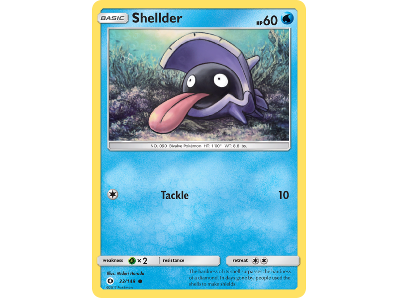 Shellder (Reverse Holo)