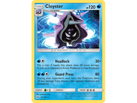 Cloyster (Reverse Holo)