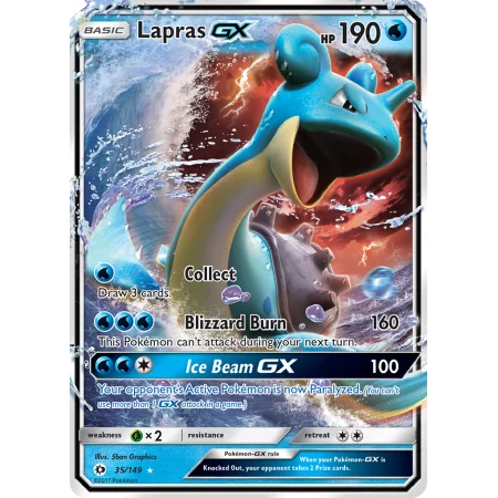 Lapras-GX (Holo)