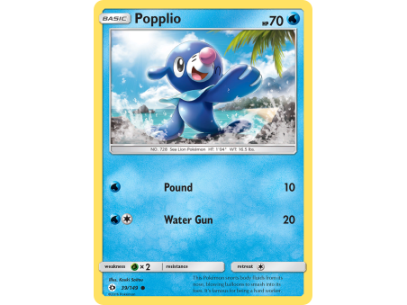 Popplio (Reverse Holo)