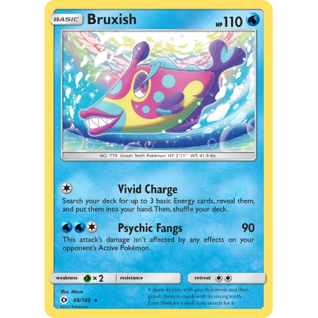 Bruxish (Reverse Holo)