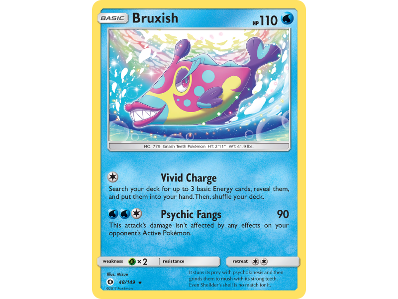 Bruxish (Reverse Holo)