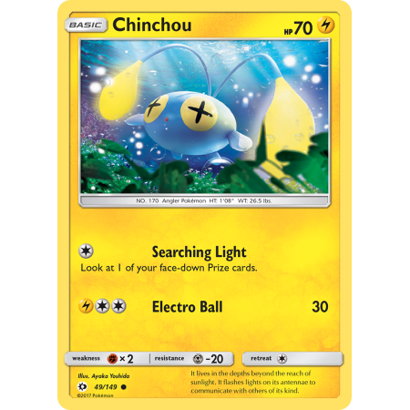 Chinchou (Reverse Holo)