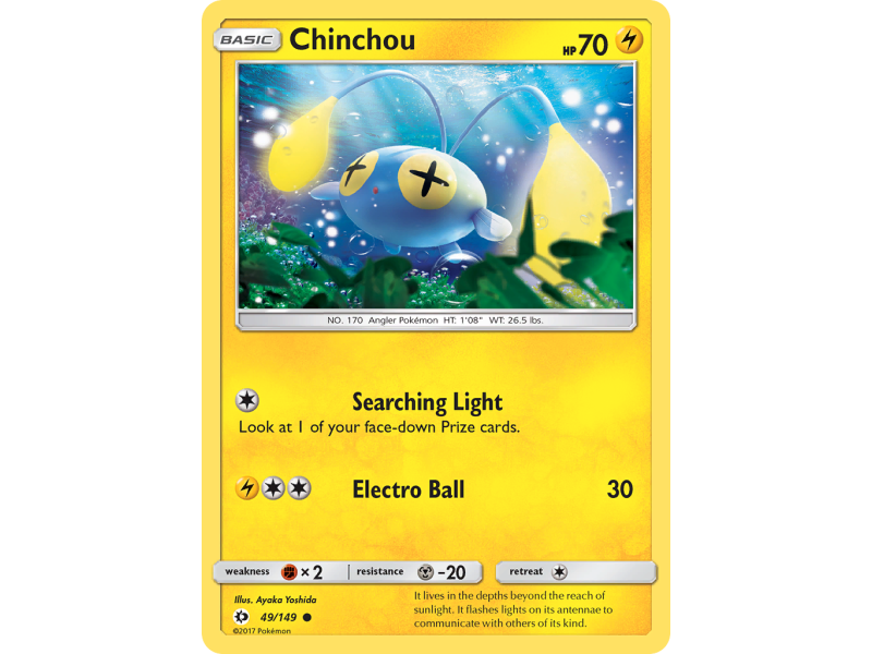 Chinchou (Reverse Holo)