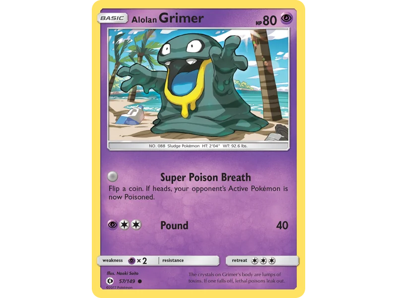 Alolan Grimer (Reverse Holo)