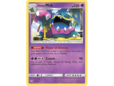 Alolan Muk (Reverse Holo)