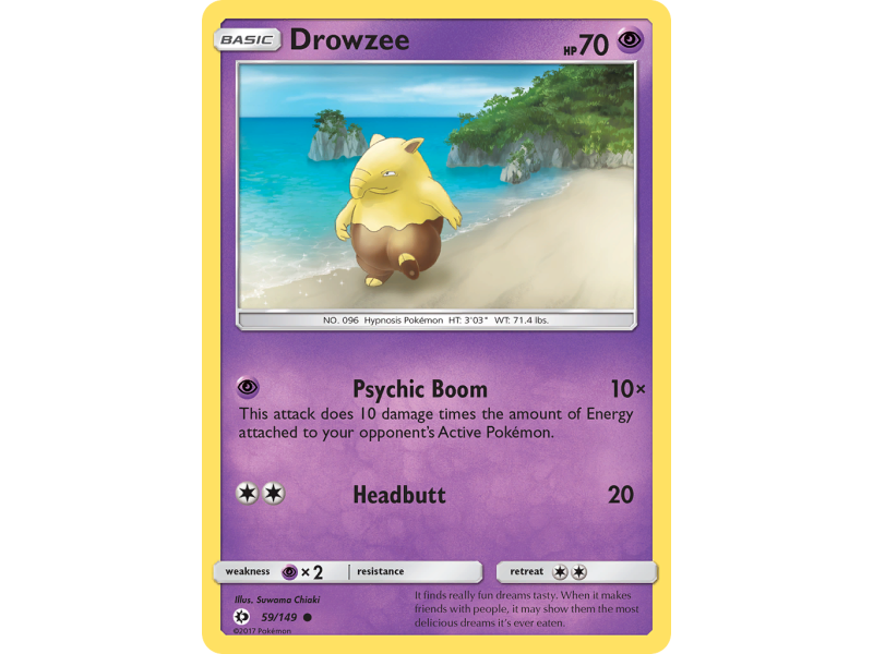 Drowzee (Reverse Holo)