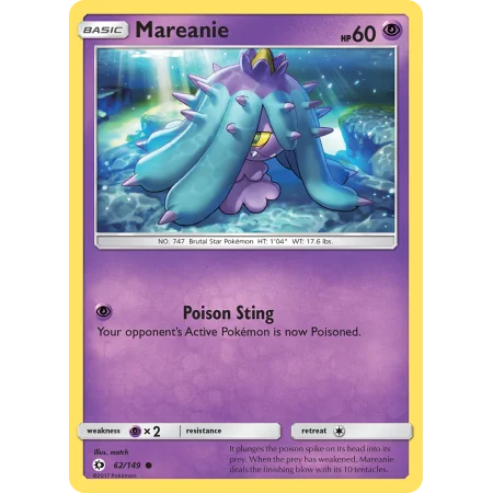 Mareanie (Reverse Holo)
