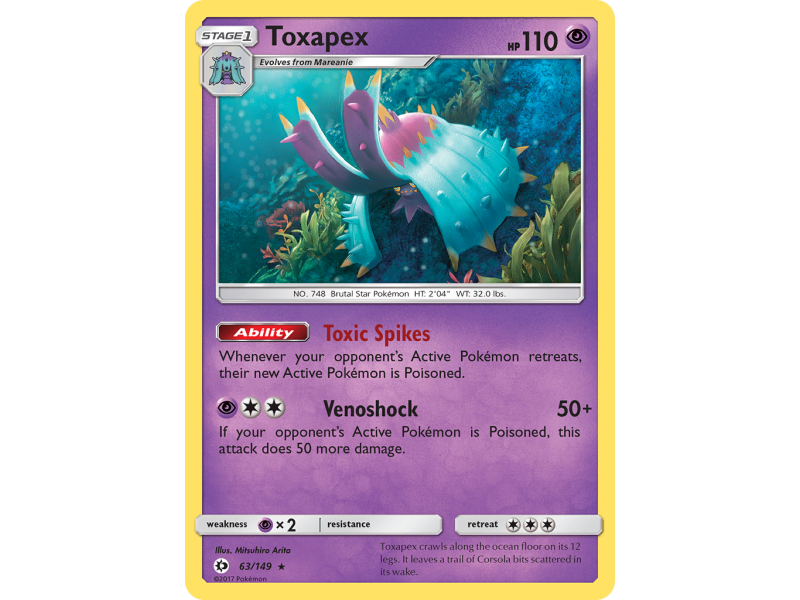Toxapex (Reverse Holo)