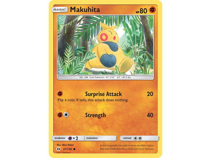Makuhita (Reverse Holo)