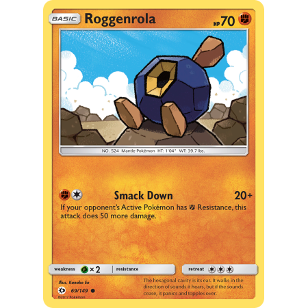 Roggenrola (Reverse Holo)