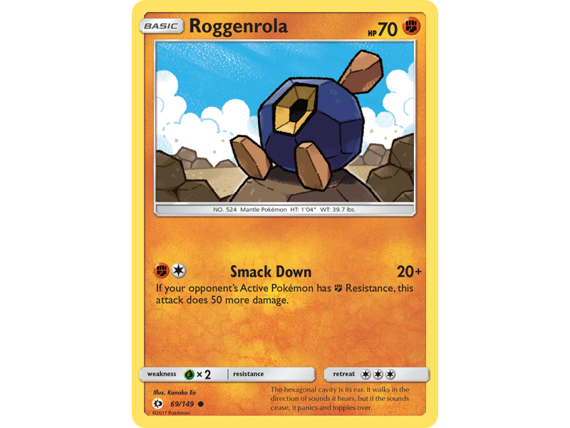 Roggenrola (Reverse Holo)