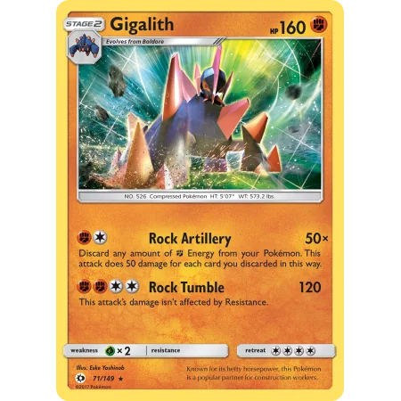 Gigalith (Reverse Holo)