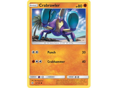 Crabrawler (Reverse Holo)