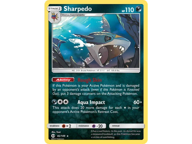 Sharpedo (Reverse Holo)