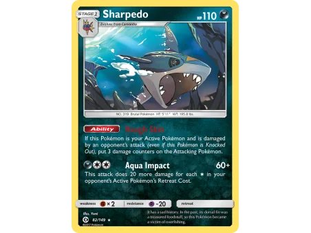 Sharpedo (Reverse Holo)