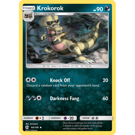 Krokorok (Reverse Holo)