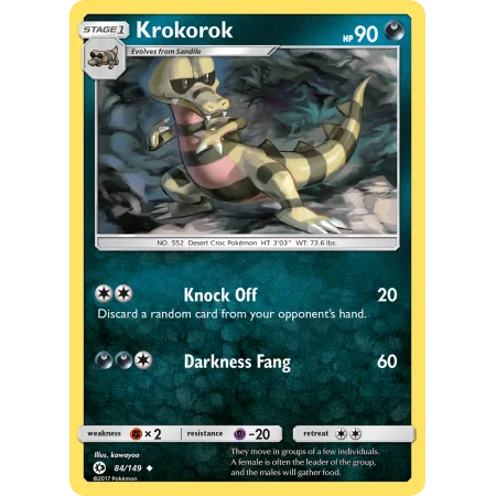Krokorok (Reverse Holo)