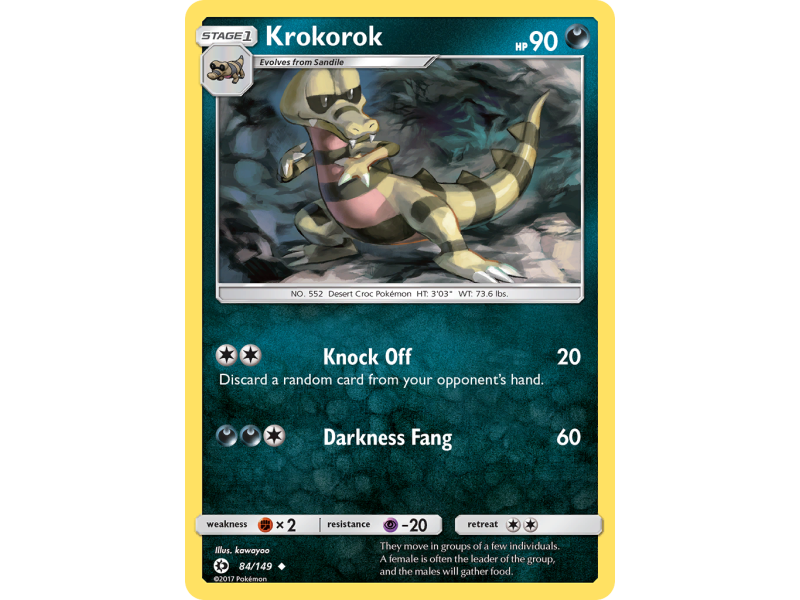 Krokorok (Reverse Holo)