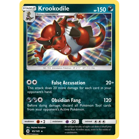 Krookodile (Reverse Holo)