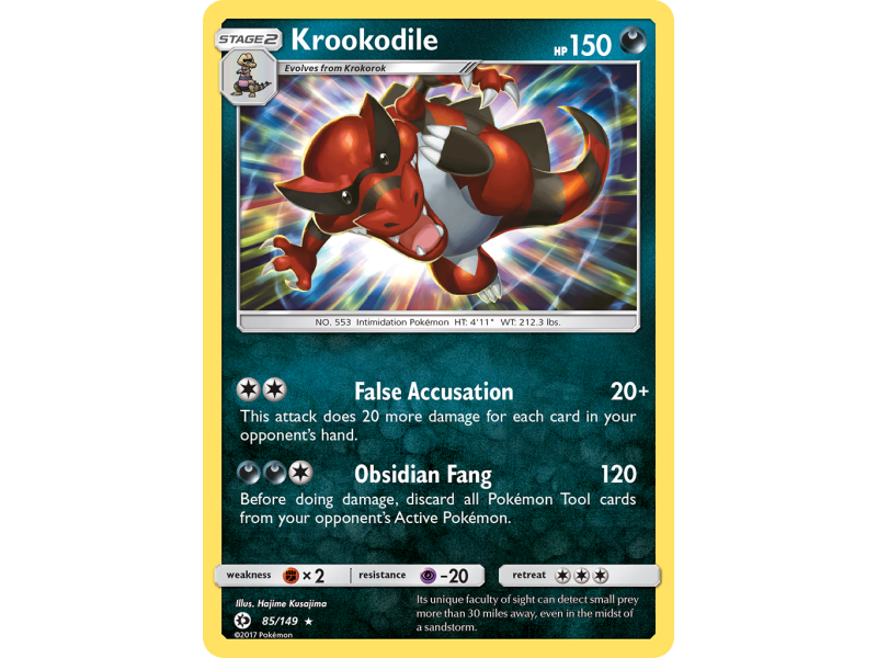 Krookodile (Reverse Holo)