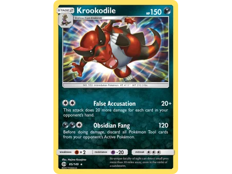 Krookodile (Reverse Holo)