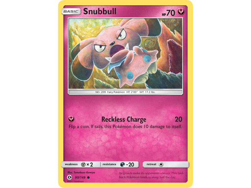 Snubbull (Reverse Holo)