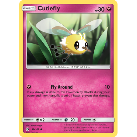Cutiefly (Reverse Holo)