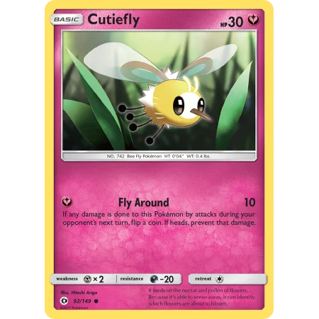 Cutiefly (Reverse Holo)