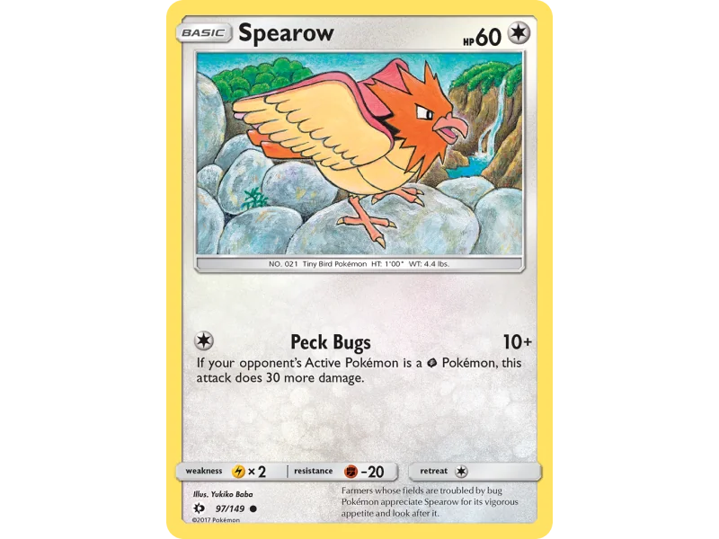 Spearow (Reverse Holo)