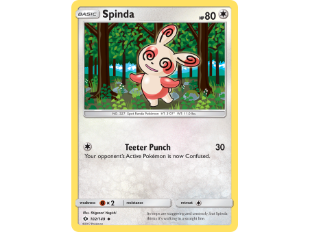 Spinda (Reverse Holo)