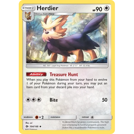 Herdier (Reverse Holo)