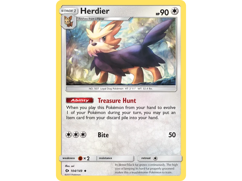 Herdier (Reverse Holo)